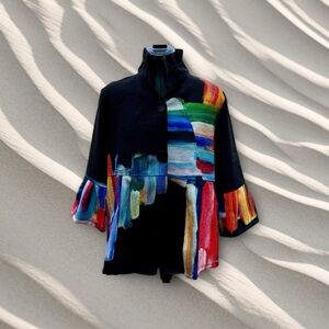 Damee muticolored, light jacket. Size S